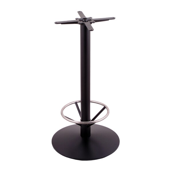 214-22 Black Table Base, Footring